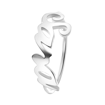 Stewart Island mozaïek vijver Ring met naam | Shop jouw naamring bij Lucardi Juwelier
