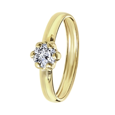 9 karaat ring Gouden Lucardi Juwelier
