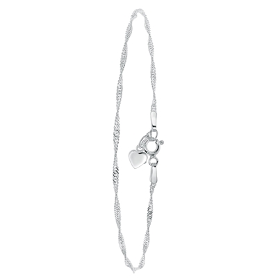 enkelband UK minimalistische sieraden minimalistische enkelband zilveren enkelband zilveren touw enkelband Zilveren enkelband Sieraden Lichaamssieraden Enkelbandjes 