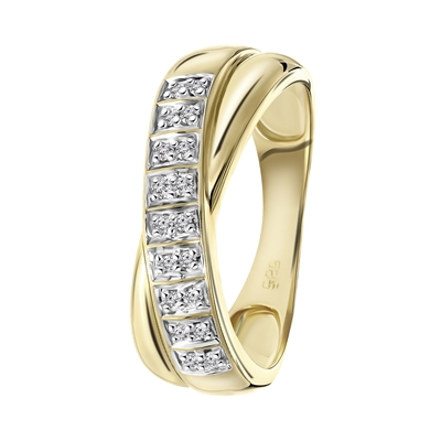 Corrupt silhouet je bent Ringen met diamant | Shop jouw diamanten ring op Lucardi.nl