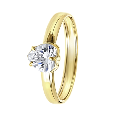 gemak mooi Verslaafd Shop jouw 14 karaat gouden ring online | Lucardi Juwelier