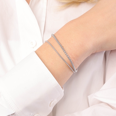Zuidoost Surichinmoi weerstand Zilveren armbanden | Shop jouw zilveren armband op Lucardi.nl