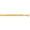 Vergoldetes Herrenarmband 21 cm (1012436)
