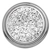 Stahl Chunk Kristall rund weiß (1018414)