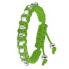 Bijoux armband neon groen (1019661)