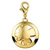 Byoux goldener Charm-Charms Kleeblatt (1019765)