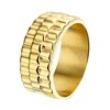 Vergoldeter Ring Rolexglied fix (1019866)
