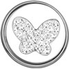 Stahlchunk Schmetterling mit Kristallen (1020262)