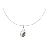 Kette in 925 Silber mit Charms Markasit (1020863)