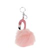 Fluffy sleutelhanger flamingo (1054894)