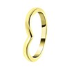 Ring, vergoldet, v-förmig (1057122)