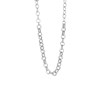 Zilverkleurige bijoux ketting (1057732)