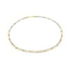 Stalen ketting staal/gold (1057971)