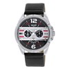 Regal HR sport Heren Horloge Zwart Kunstleer (1058560)