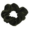 Velvet scrunchie donker groen (1058578)