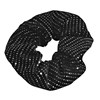 Velvet scrunchie zwart met glitter (1058757)