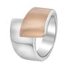 Stalen ring staal/rose (1058871)