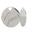 Guess stalen oorbellen disc met logo LIQUID (1058960)