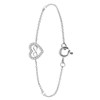Zilveren armband hart met infinity en zirkonia (1059368)