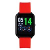 Axcent smartwatch met een rood rubberen band (1059677)