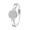 Zilveren ring met kristal wit (1060549)