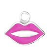 Zilveren oorbelhanger lip Mix&Match (1060840)
