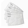Vervangbare filter voor stoffen mondkapjes 5 pack (1061468)