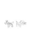 Zilveren kinderoorbellen hond (1061505)