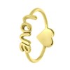 Ring, 925 Silber, vergoldet, Heart-Love (1061891)