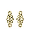 Goudkleurige bijoux oorbellen ringen (1062301)