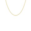 Halskette, 375 Gold, mit massivem Jasseron-Kettenglied, 4,1 mm (1064026)