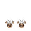 Zilveren Disney Minnie oorbellen geboortestenen (1064841)