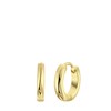 Ohrringe für Herren, Edelstahl, vergoldet, 2,5 mm (1065169)