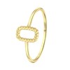 Ring, 925 Silber, vergoldet, Twisted (1065328)