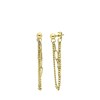 Goudkleurige bijoux oorbellen (1065510)