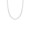 Witte bijoux ketting met immitatieparels (1065519)