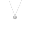 Zilverkleurige bijoux ketting kreeft (1065534)