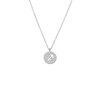 Silberfarbene Bijoux-Halskette Schütze (1065544)