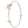 Guess roseplated armband vlinder bedel FLY AWAY (1064265)
