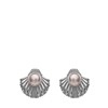 Disney Arielle die Meerjungfrau Ohrringe, 925 Silber, Perle (1064876)