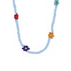 Bijoux Choker-Halskette Blume blau (1066260)