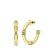 Goudkleurige bijoux oorringen (1066335)