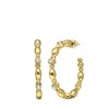 Goudkleurige bijoux oorringen bol (1066339)