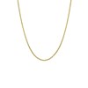Gerecycled zilveren goldplated ketting (1066615)