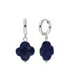 Stalen oorbellen met lapis lazuli (1066703)
