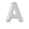 Zilveren hanger alfabet (1024537)