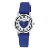 Little Miss Lovely horloge met blauwe leren band (1036213)