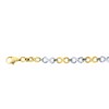 Bicolor-Armband, 585 Gold, Infinity (1036323)