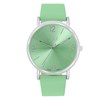 Regal horloge Slimline met groene band (1037964)