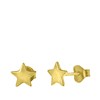 Ohrringe, 925 Silber, vergoldet, Stern der Galaxis (1041587)